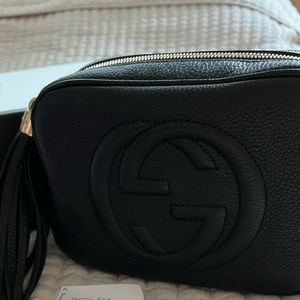 Gucci Soho Disco in black (gold hardware)